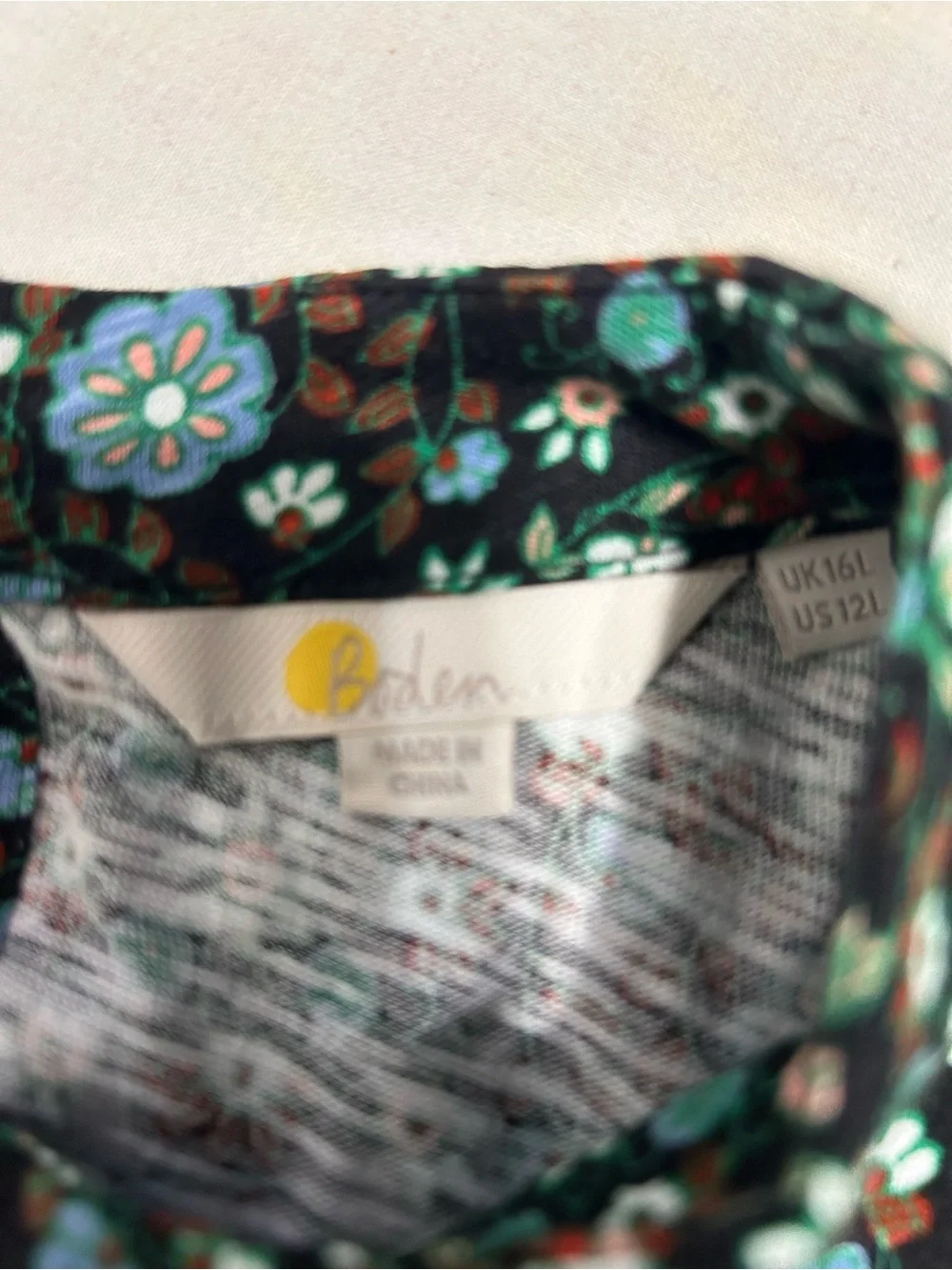Boden Floral Dress
